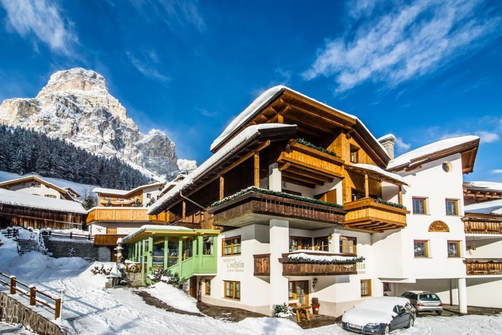 Ciasa Confolia Hotel Corvara In Badia Kültér fotó